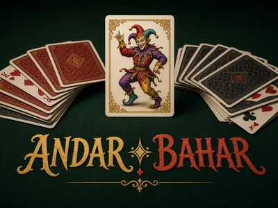 Original Andar Bahar poster on CroreBet live casino.