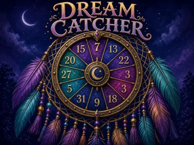 Original Dream Catcher poster on CroreBet game shows.