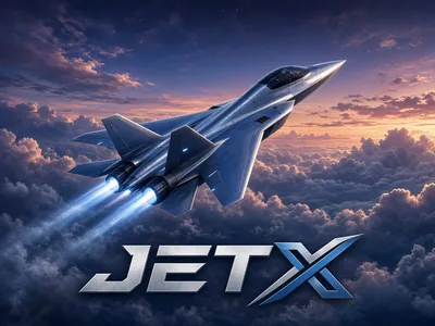 Original JetX poster on CroreBet crash games.