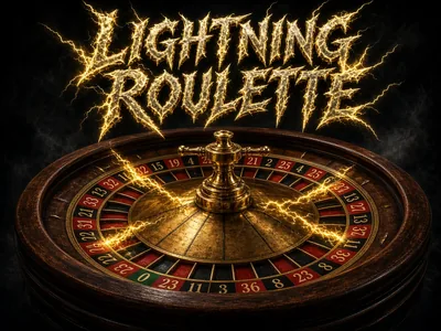 Original Lightning Roulette poster on CroreBet live casino.