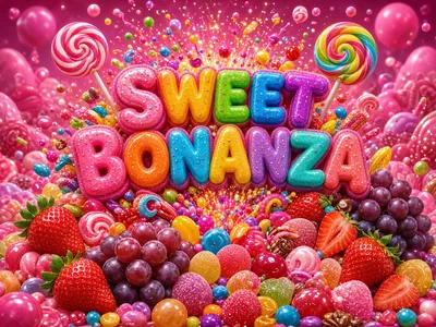 Original Sweet Bonanza poster on CroreBet slots.