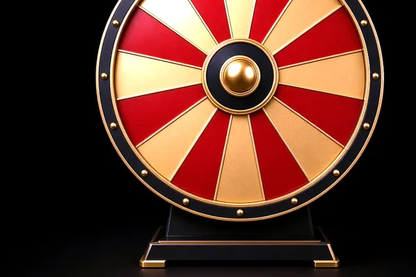 A prize wheel in a dark studio on the CroreBet bonus page.