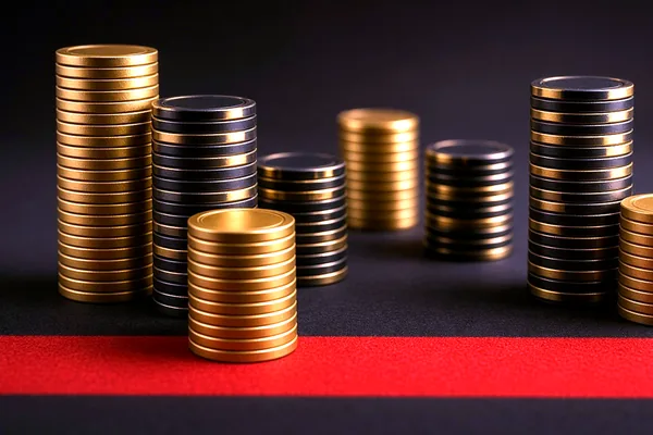 Gold chips on the CroreBet contact page.