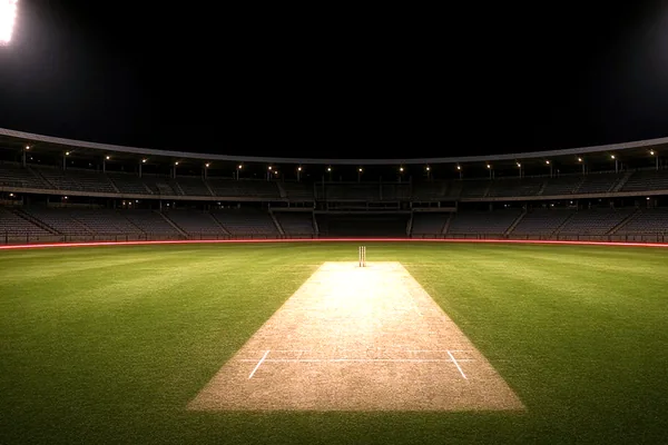 Night cricket lights beside CroreBet contact copy.