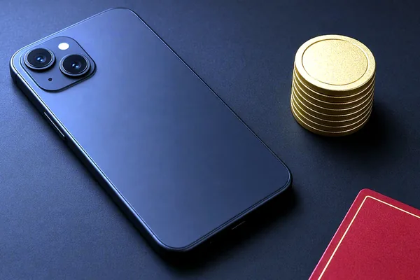 A dark phone with CroreBet JetX copy.