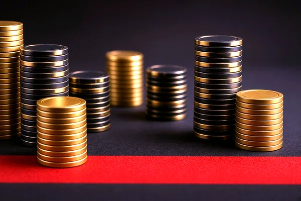 Gold chips on the CroreBet privacy page.